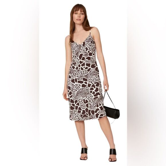 Adam Lippes Silk Slip Dress Size 10 - Picture 1 of 8